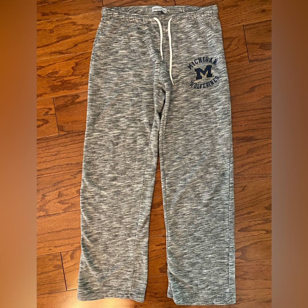 Camp David Gray Michigan Sweatpants unisex- Size medium